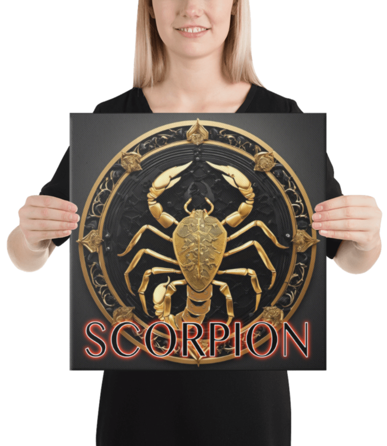 Scorpio Zodiac Sign Canvas