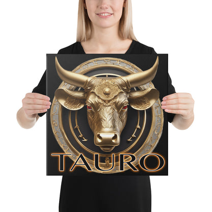 Tauro Zodiac Print On Canvas