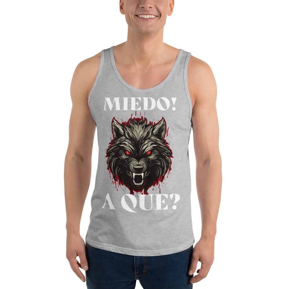 Fear! To What?  Men's Tank Top