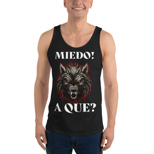Fear! To What?  Men's Tank Top